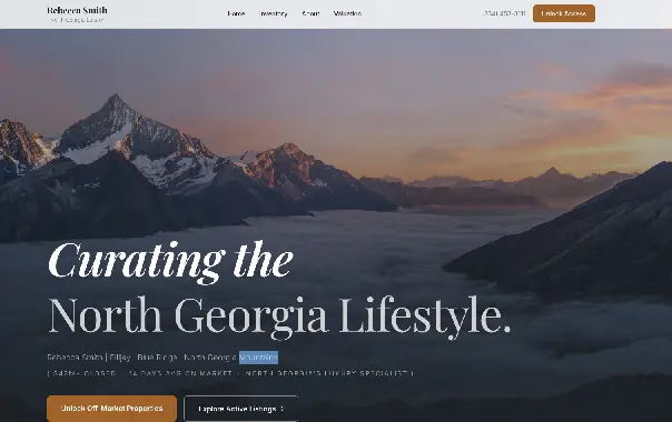 Luxury Real Estate Site